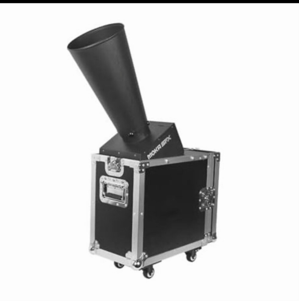 Profesional Co2 Confetti Cannon Machine Manual Control with Flight Case Weddings